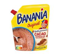 Banania - 400 g de chocolate en polvo, sabor intenso para tus bebidas calientes y postres, ideal para aperitivos gourmet, formato práctico, 4 unidades