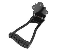 banapo Cordal de Puente, Piezas de Cordal de Guitarra Cuerpo Hueco Abierto con Tornillos para Instrumentos Musicales para Jazz(Negro)