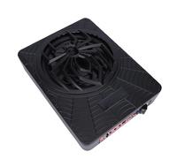 banapoy 10 Pulgadas de 800W Delgada Debajo del Subwoofer de Automóvil Alimentado por el Asiento, Amplificador Incorporado de Bosco de Audio de Camión de Automóvil (Aplicación Rainbow)