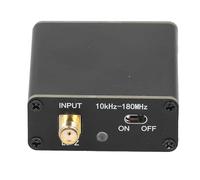 banapoy Amplificador de Baja Impedancia, Amplificador Profesional de Banda Completa RF con Antena Donut WB de 10 KHz-180 MHz, Convertidor de Baja Impedancia para Radios