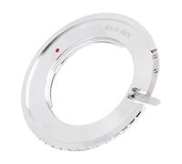 banapoy Anillo Adaptador de Montura de Lente para de Cámara M4/3 y NEX Mount, Anillo Convertidor de Lente de Cámara de Cobre de Aleación de Aluminio para Fotógrafos Profesionales