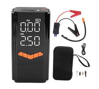 banapoy Arrancador de Batería Portátil para Coche, Caja de Arranque con Inflador de Neumáticos de 150 PSI, 10000mAh, Carga Rápida USB QC 3.0 y Luz LED con SOS para Uso de Emergencia