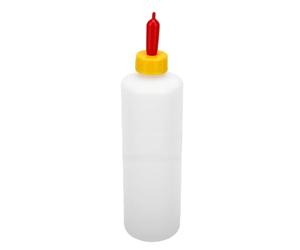 banapoy Biberón para Cordero y Cabra, Biberón para Cordero a Prueba de Fugas, Alimentador de Leche de Cabra de Plástico con Tetina de Silicona para Alimentar Granja de Corderos