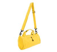 banapoy Bolsa de Gimnasio Pequeña, Bolsa de Viaje Impermeable con Compartimento Interior, Tela Oxford para Hombres y Mujeres, Ligera para Deportes, Gimnasios, Viajes de Negocios (Yellow)