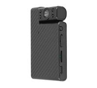 banapoy Cámara de Acción, HD 1080P WiFi Modo Nocturno Cámara de Vlogging de Estabilización Inteligente, Grabadora de Video Portátil con Lente Gran Angular Giratoria de 180 para Creador de Contenido