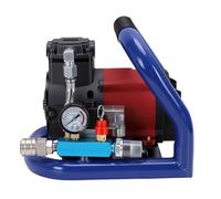 banapoy Compresor de Aire Inalámbrico de 350 W, 0-2800 RPM, Tanque 1,5L, Bomba de Aire Inalámbrica de 7 Bares, Compresor Portátil Silencioso para Batería BL 1815 BL 1820 BL1830