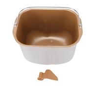 banapoy Cubo Hornear Máquina Pan, Rectángulo Acero Inoxidable Antiadherente Repuesto Bandeja Hornear Pan Hogar Olla Interior, Piezas para Hacer, para Panaderos y Cocina
