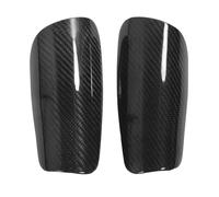 banapoy Espinilleras de Fútbol de Fibra Carbono, Protecciones Ligeras para Las Piernas con Diseño Ergonómico y Absorción de Impactos, para Partidos de Fútbol y Atletas Profesionales (L)