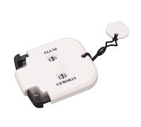banapoy Golf Stroke Clicker Contador de Puntuación de 2 Dígitos de Plástico Premium para 2 Jugadores, Portátil para Juego de Golf (Prensa Cuerpo Blanco Negro)