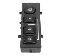 banapoy Interruptor de Tracción en las Ruedas 4WD, Interruptor de Caja de Transferencia 4x4 de Construcción de Plástico Resistente, Selector 4WD con Terminal de 4+8 Pines para Silverado 1500 2500 HD