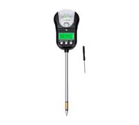 banapoy Medidor de Humedad del Suelo 7 en 1, Kit Prueba de Suelo para Jardín, Humedad del, Temperatura, PH, Fertilidad, Intensidad de la Luz Solar, Medidor de Prueba de