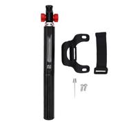 banapoy Mini Bomba Bicicleta 130PSI, Bomba Neumáticos Portátil | Bomba Manual con Inflador de CO2 con Aguja Bola para Bicicletas Montaña y Carretera, Globos, Compatible con Presta y Schrader