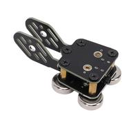 banapoy Mini Llave Morse Radio Ham Enviar Telegrama Tecla Código Morse Doble Paleta, Tecla Telégrafo CW Radio Corta Auto con Conector Sonido 3,5Mm e Interfaz Tipo C y Base 4 Imanes