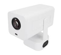 banapoy Mini Proyector, 4K 1080P FHD Proyector Películas con Corrección Keystone Automática con Control Remoto para Teléfono Portátil, Cine en Casa para Dormitorio Juegos (Enchufe de la UE)
