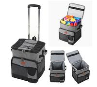 banapoy Nevera con Ruedas,35L Tela Oxford Impermeable Mochila Nevera Aislante para Playa Camping Patio Viajes Barbacoa Al Aire Libre,Bolsa Nevera Portátil Blanda con Asa,Trolley Box,banapoyar2fbxydi6