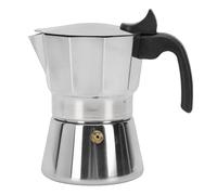 banapoy para Estufa, Espresso Italiana Octogonal, Cubana de Acero Inoxidable, Espresso Moka para Exteriores, Hogar, Camping, Viajes (3 Tazas 150ML)