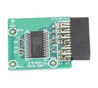 banapoy para Módulo TPM 2.0, Placa Seguridad Cifrado Fuerte MS 4136 de 14 Pines, Módulo de Plataforma Confiable Transferencia Rápida Datos 2.0 para Seguridad Mejorada Placa Base