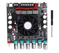 banapoy Placa Amplificadora de Audio Bluetooth de 2.1 Canales, 200W+200W+400W para System de Altavoces Domésticos con Ajuste de Tono Alto y bajo y Múltiples Protecciones