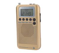 banapoy Receptor Radio Banda Aérea, Radio de Avión Banda Completa (Gold)