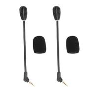 banapoy Reemplazo de Micrófono de Auriculares de 2 Piezas para Cloud Flight S, para Vuelo de Nube, Auriculares de Juegos de Micrófono Que Cancela, Jack de 3.5 Mm