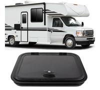 banapoy Reemplazo Puerta Acceso Vehículos Recreativos Autocaravana | 500 Mm X 400Mm Puerta Compartimiento Equipaje Bloqueable a Prueba Agua Cable Eléctrico Cable Alimentación Reemplazo Escotilla