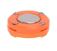 banapoy Soporte Magnético para Montaje en Coche con Micrófono de Radio Móvil, Soporte para Colgar Micrófono CB con Parte Posterior Adhesiva para MH-67A8J, HYT SM16A1, QYT KT-8900 (ORANGE)