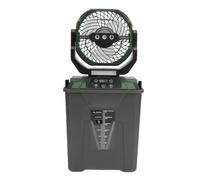 banapoy Ventilador Nebulizador Portátil Cubo 7L, 5 Velocidades 4 Velocidades (DE Verde)