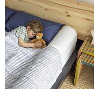 BANBALOO Bamboo | Barrera de Seguridad Cama Niño - Anticaídas | Barandilla de Espuma Antideslizante con Protector de Colchón Impermeable para Camas Dobles, Abatibles,90,150 cm y Montessori.