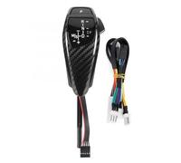 BANBE Palanca De Cambio LED Para Coche RHD Palanca De Cambio De Marchas Automática Compatible Con Para BMW E46 E60 E61 Volante A La Derecha Repuestos(Carbon Fiber)