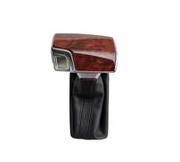 BANBE Perilla De Cambio De Marchas De Fibra De Carbono Y Cuero Para A6 A7 Accesorios Para Automóviles Con Cabezal De Bola De Engranaje Repuestos(Mahogany)