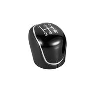 BANBE Perilla De Palanca De Cambios De Cuero Para Coche 5/6 Para S-max Para C-max Para Kuga Para Galaxy Para Mondeo 4 Mk4 Accesorios Para Automóviles Repuestos(Black,5-speed)