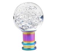 BANBE Perilla Palanca Cambios Acrílico Palanca Cambio Marchas Perillas Cambio Bola Repuesto Para Coches Manuales Accesorios Para Automóviles Repuestos(Clear)