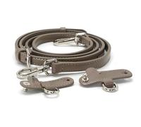 Banbeln - Correa para bolso bandolera, de piel, para bolso pequeño, color terracota, nude, topo, azul marino, gris pastel, juego