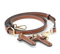 Banbeln - Correa para bolso bandolera, de piel, para bolso pequeño, colores terracota, nude, topo, azul marino, juego