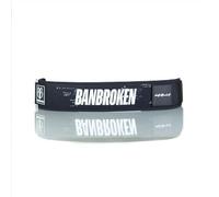 Banbroken | Cinturón lumbar Crossfit | Hebilla de Acero Inoxidable | Powerlifting | Material EVA Técnico | Ligero | 9,5 cm | Incluye bolsa de transporte | Negro | M