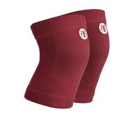 Banbroken | Rodilleras de comperesión Elástica | Tejido Transpirable | Soporte para la rodilla | Para Levantamiento de pesas | Previene Lesiones | 2 uds | M | Rojo