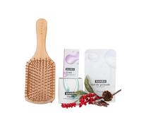 BANBU Pack Método Curly | Champú, Acondicionador, Gel y Cepillo para Rizos