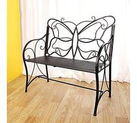 Banc de Parc, Banc de Jardin, bancs d'arrière-Cour, bancs de Jardin, chaises Doubles d'exté-en fer métallique, Banc 2 Places Pour Balcons, Parcs, patios et Cours, Banc de Jardin Pour Enfants