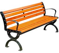 Banc de Parc, Banc de Jardin, bancs d'arrière-Cour, bancs de Jardin de Parc extérieur, bancs en Bois, bancs en fonte d'aluminium Avec dossiers et accoudoirs, bancs de Cour de Porche