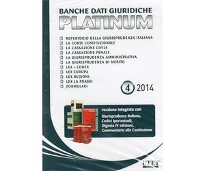 Banche Dati Giuridiche Platinum, DVD Jurídico Italiano, Versión 4 2014
