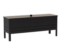 Banco A Line 111 cm Roble Teñido Negro