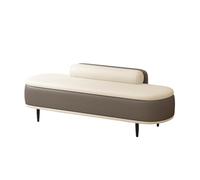 Banco al pie de la cama Banco de noche for dormitorio, banco ligero de lujo for zapatos, banco largo de entrada, banco for zapatos de entrada, banco largo for sofá de guardarropa Taburete de cama(Dark
