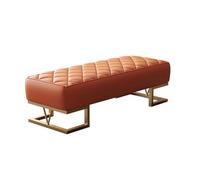 Banco al pie de la cama Taburete de pie de cama, taburete de cuero for dormitorio, taburete for cambiar zapatos, banco for el hogar, banco de descanso for guardarropa, banco largo, taburete for sofá T