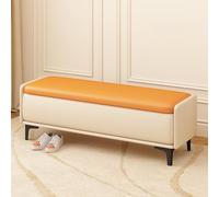 Banco almacenaje con asiento, baul almacenaje madera, taburete pie de cama, banquetes dormitorio, taburete vestidor, banco entrada recibidor, reposapies sofá: ampliamente aplicable ( Color : Off-white
