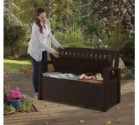 Banco Baúl Cofre KETER Patio K234093 Grafito 132 , 7x63, 5x89, 5 CM