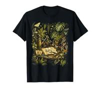 Banco botánico para macetas de Invernadero Vintage, diseño de Naturaleza Camiseta