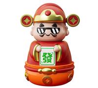 Banco Chino de Ahorro de Dinero, Tarro de Dinero del Dios de la Riqueza, Gran Capacidad para niños, de Almacenamiento de Monedas para niños y niñas