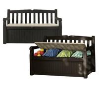 Banco Contenedor Multiusos De Resina KETER EDEN CM.L140xP60xH84 Marrón