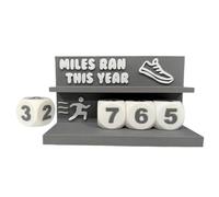 Banco da corsa da tavolo Cubo rotante Misuratore di distanza Monitoraggio dei passi Piccola scrivania Supporto per il raggiungimento degli obiettivi di fitness Strumento di gestione degli esercizi Pro