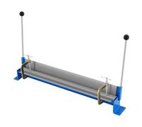 Banco de 760 mm, dobladora giratoria de 90°, banco de cantos, ancho de trabajo, máquina dobladora de chapa para sujetar, tornillo de banco de acero